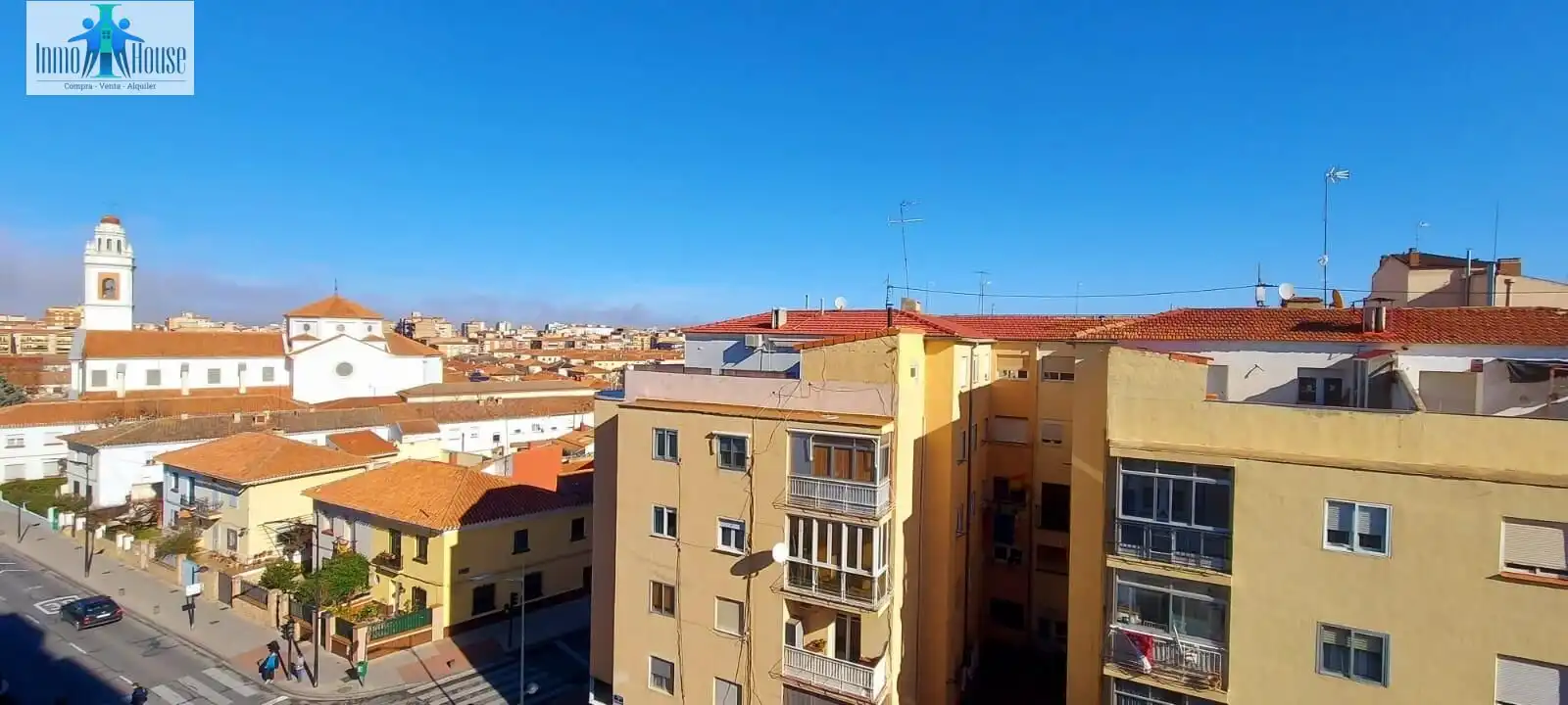 Vista exterior de Piso en venta en Albacete con Aire acondicionado, Calefacción y Parquet
