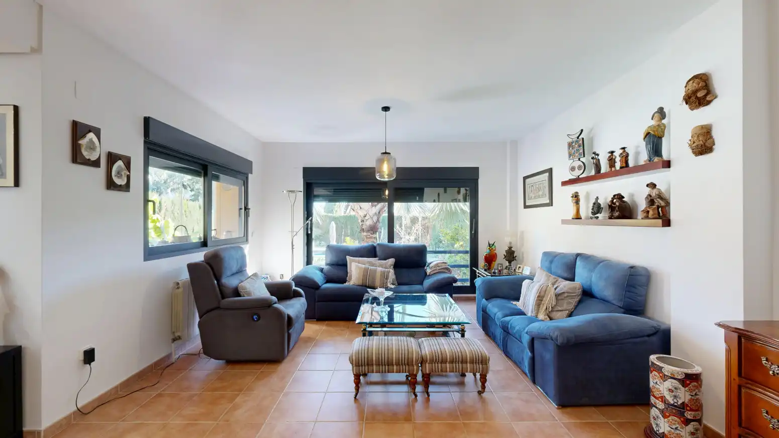 Living room of Houses for sale in Murcia  with Air Conditioner, Heating and Private garden