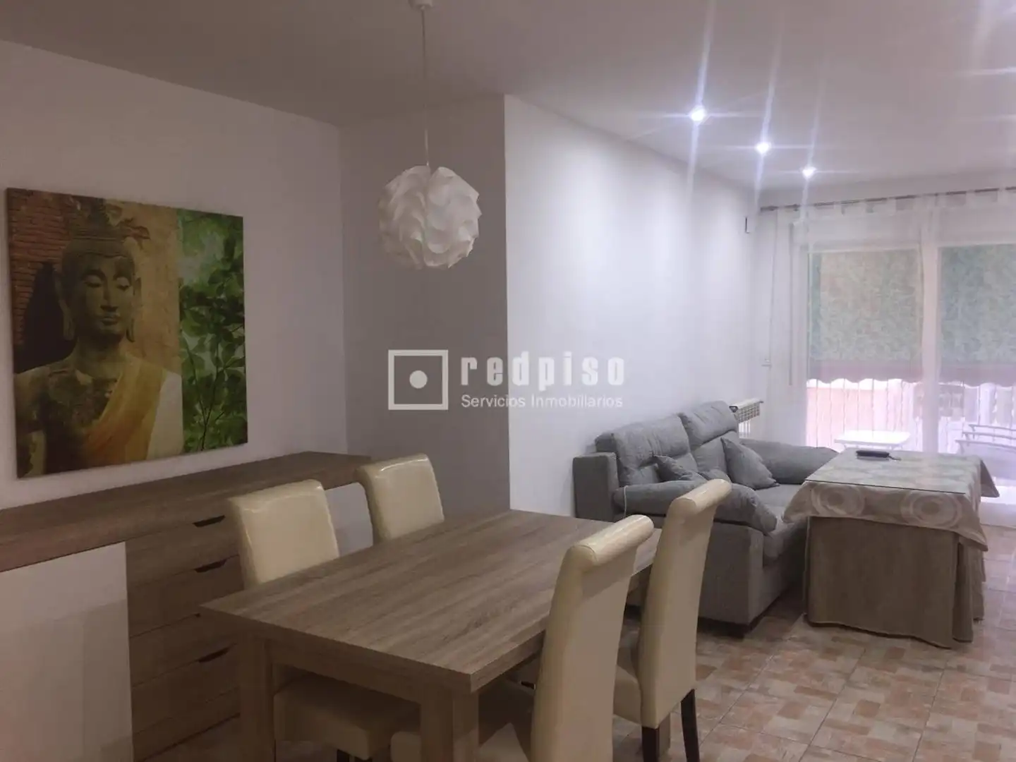 Living room of Flat for rent in Granada  with Air Conditioner, Terrace and Furnished