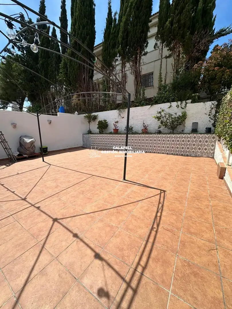 Terraza de Casa o chalet en venta en Calafell con Aire acondicionado, Jardín privado y Terraza