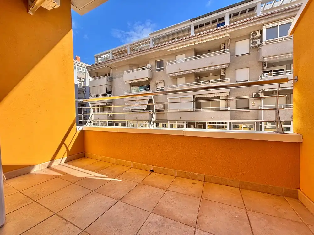Terrassa de Apartament en venda en Torrevieja amb Aire condicionat, Parquet i Moblat