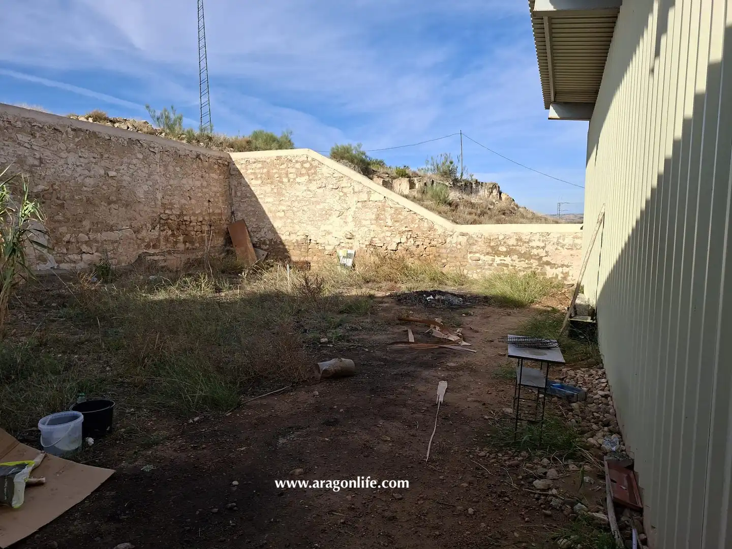 Finca rústica en venta en Chiprana con Jardín privado, Amueblado y Horno