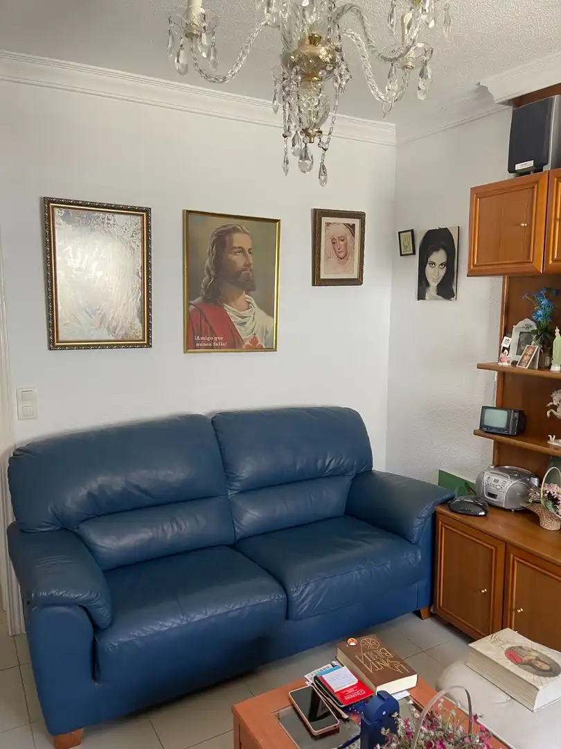Sala d'estar de Casa o xalet en venda en Benalmádena amb Aire condicionat, Terrassa i Traster