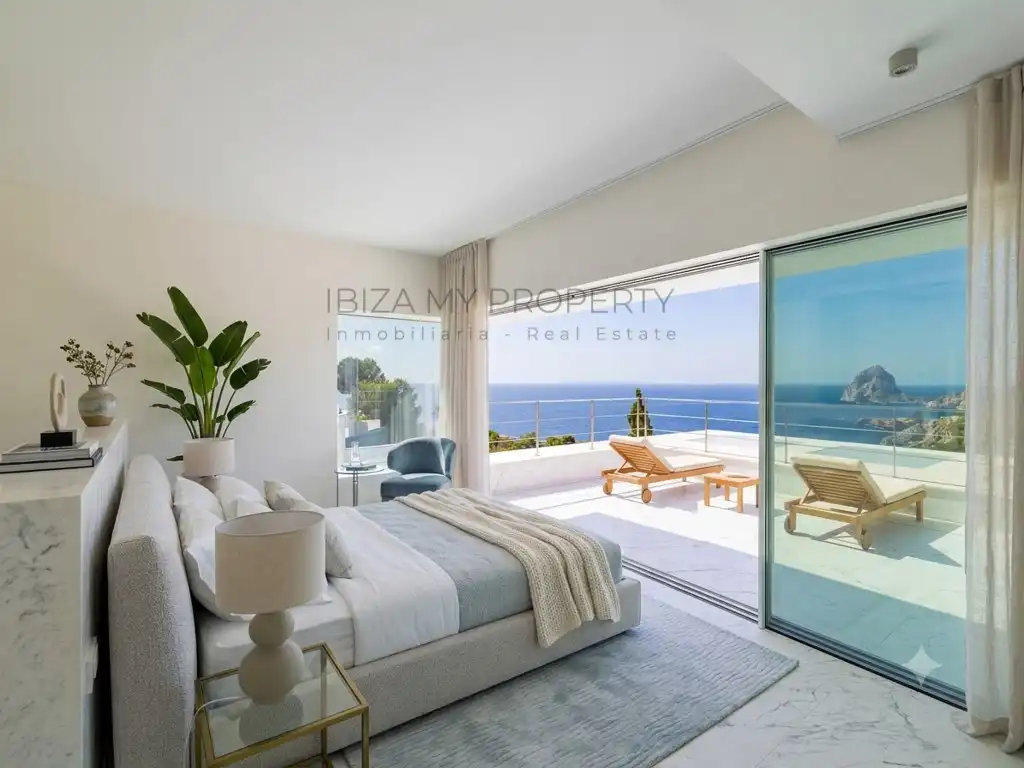 Habitación de Casa o chalet en venta en Santa Eulària des Riu con Aire acondicionado, Trastero y Piscina
