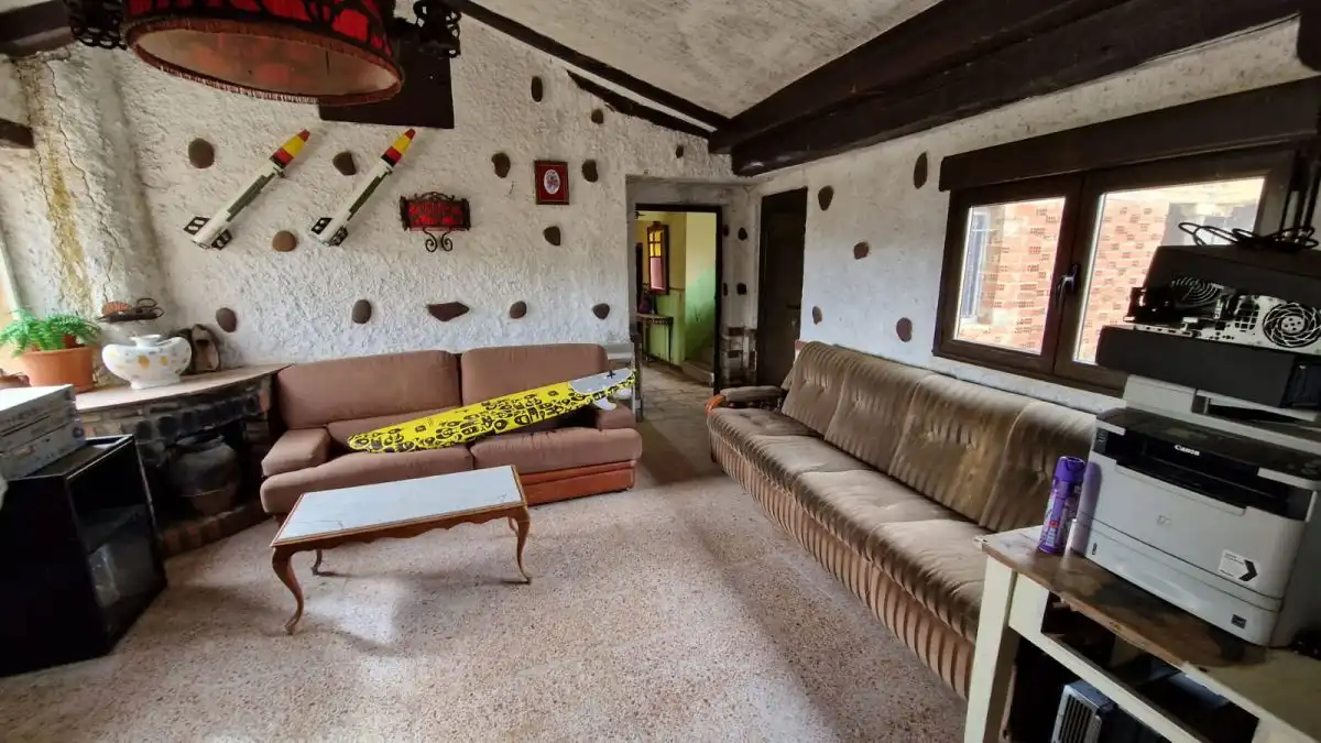 Sala d'estar de Casa o xalet en venda en Villaturiel