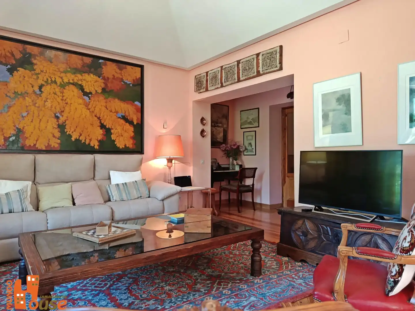 Wohnzimmer von Wohnung zum Verkauf in Real Sitio de San Ildefonso mit Heizung und Balkon