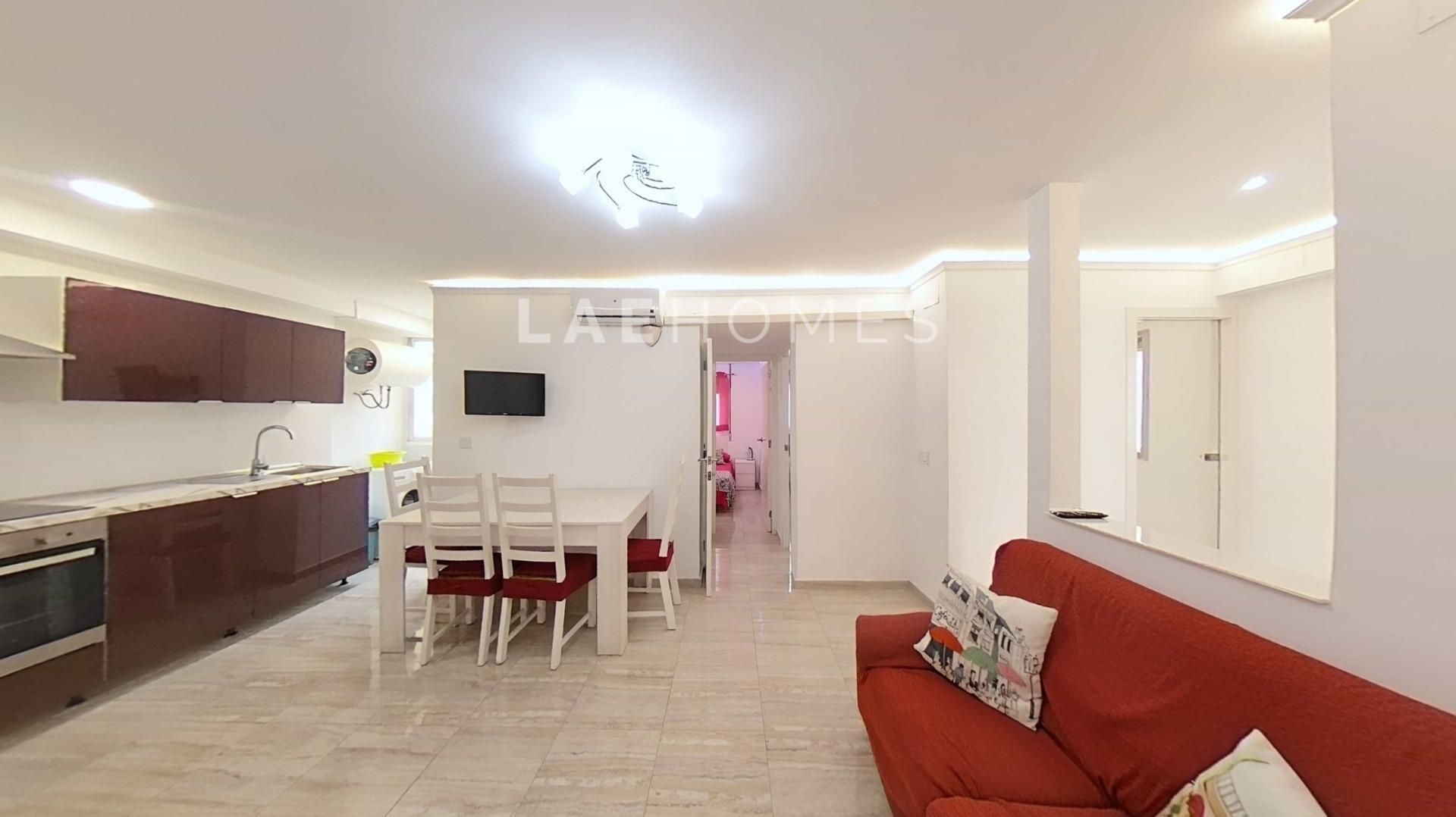 Living room of Apartment for sale in  Valencia Capital  with Air Conditioner and Heating