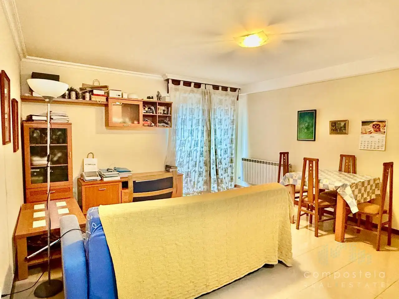 Sala de estar de Apartamento en venta en Brión, A Coruña