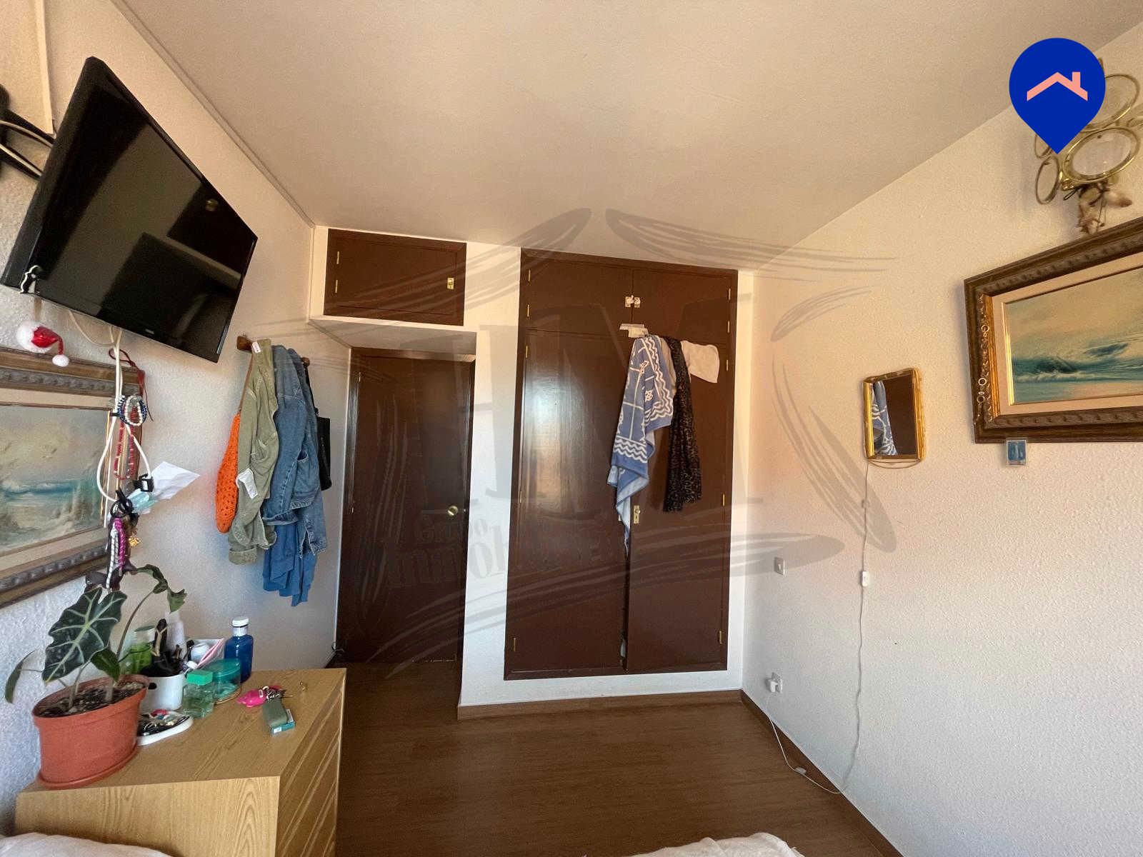 Bedroom of Flat for sale in  Madrid Capital  with Heating