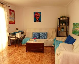 Living room of Flat for sale in Chipiona  with Air Conditioner, Furnished and Balcony