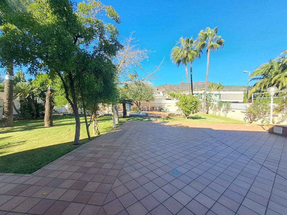 Exterior view of House or chalet for sale in Benicasim / Benicàssim  with Heating and Swimming Pool