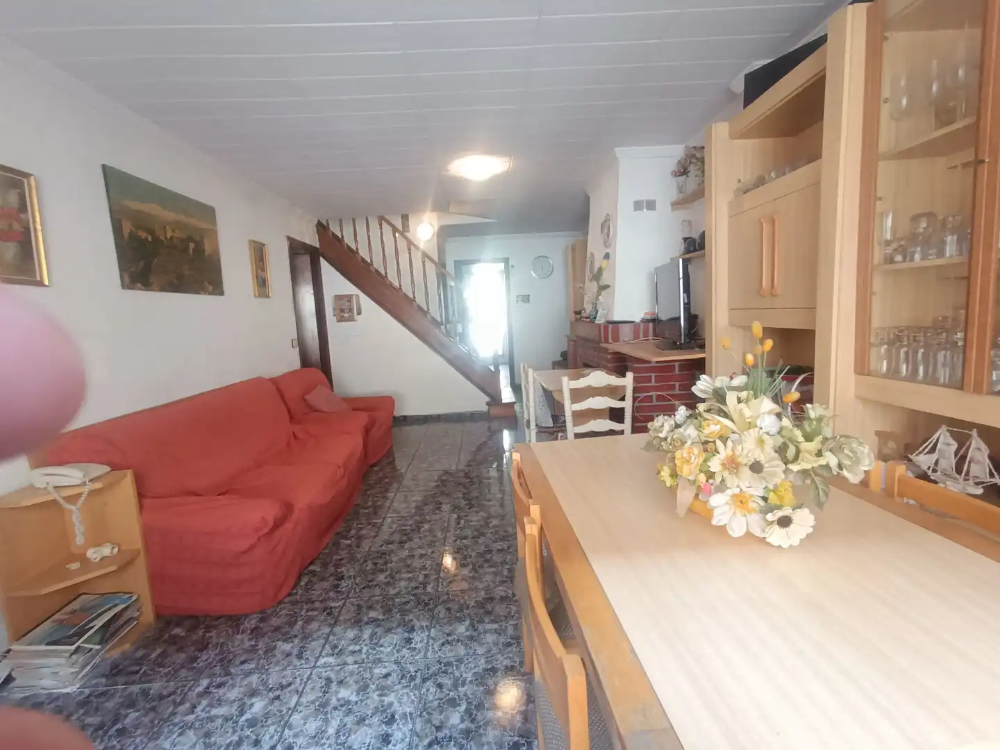 Wohnzimmer von Haus zum Verkauf in Badalona mit Terrasse und Abstellraum