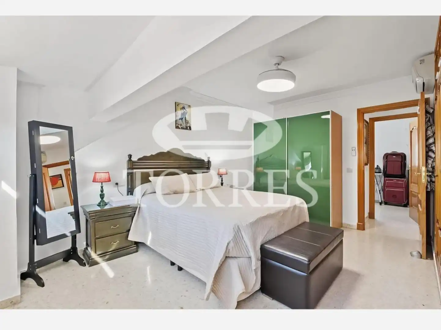 Bedroom of Attic for sale in Málaga  with Air Conditioner, Heating and Terrace