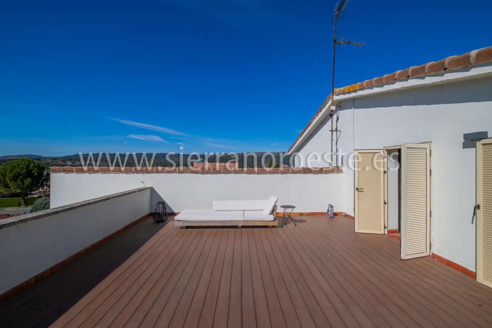 Terraza de Casa o chalet de alquiler en Las Rozas de Madrid con Aire acondicionado, Calefacción y Jardín privado