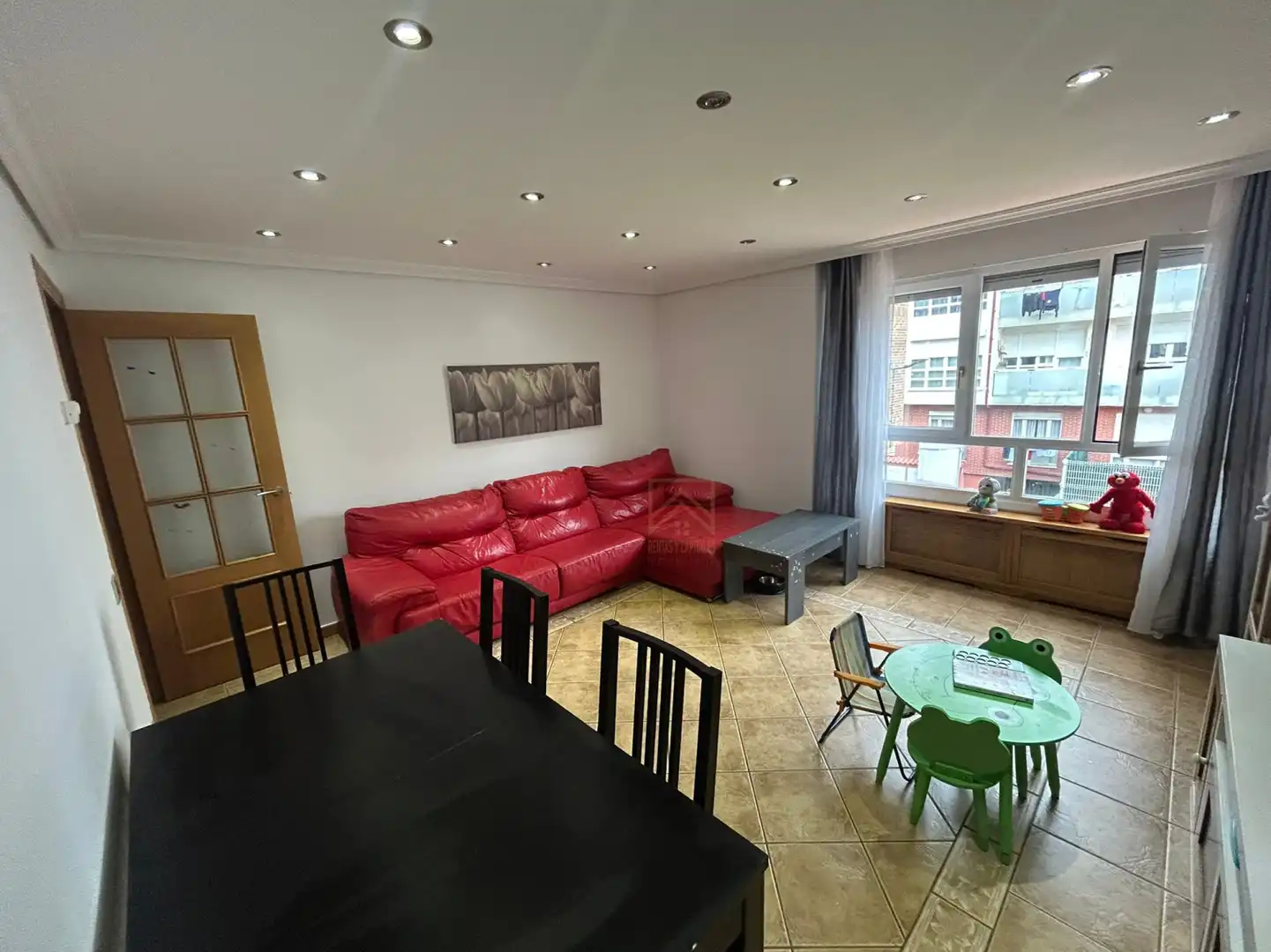 Wohnzimmer von Wohnung zum Verkauf in Cartes mit Heizung und Möbliert