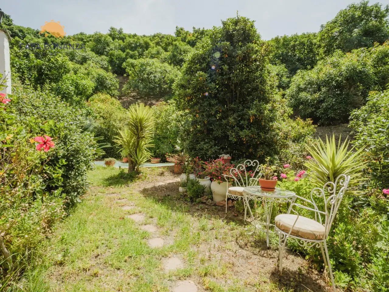 Jardín de Finca rústica en venta en Jete con Aire acondicionado, Jardín privado y Terraza