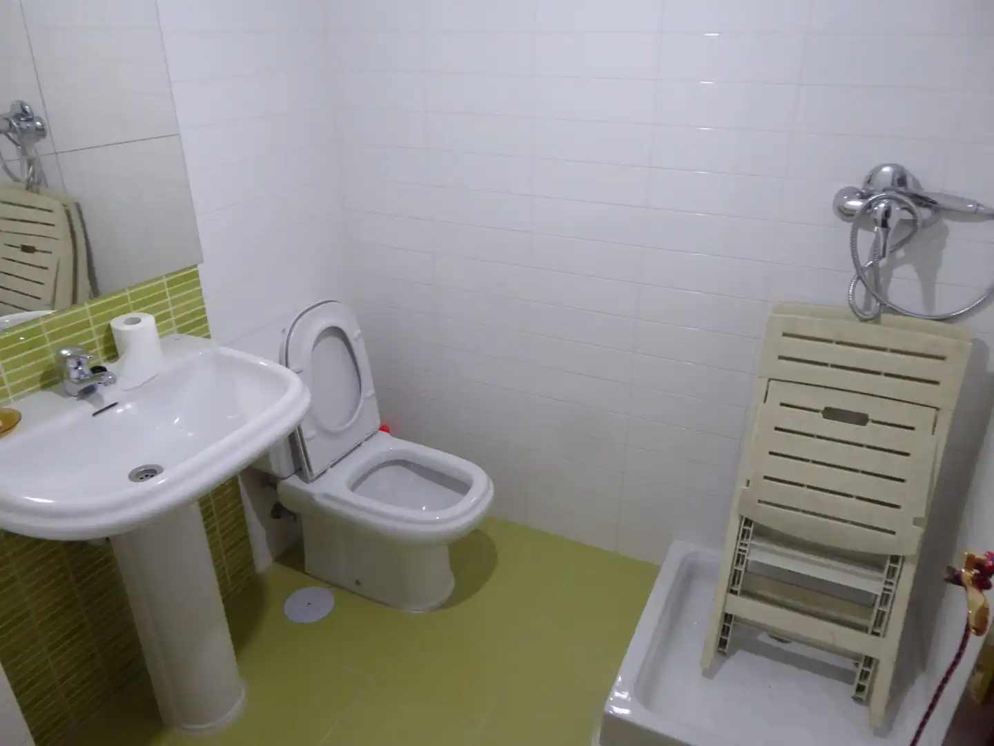 Badezimmer von Wohnung zum Verkauf in Ramales de la Victoria mit Heizung, Möbliert und Balkon
