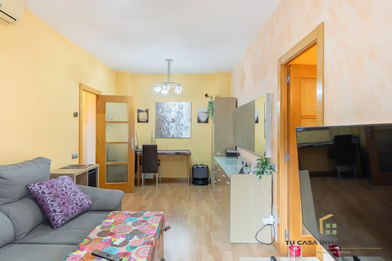 Bedroom of Flat for sale in Badalona  with Air Conditioner, Heating and Storage room