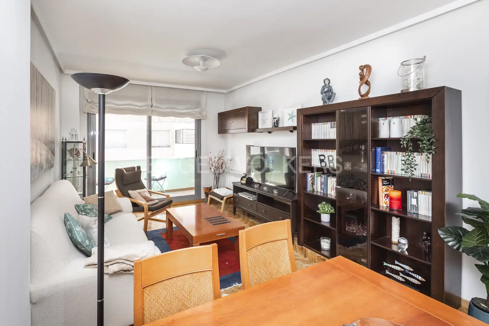Wohnzimmer von Wohnung zur Miete in Alcorcón mit Klimaanlage, Heizung und Parkett