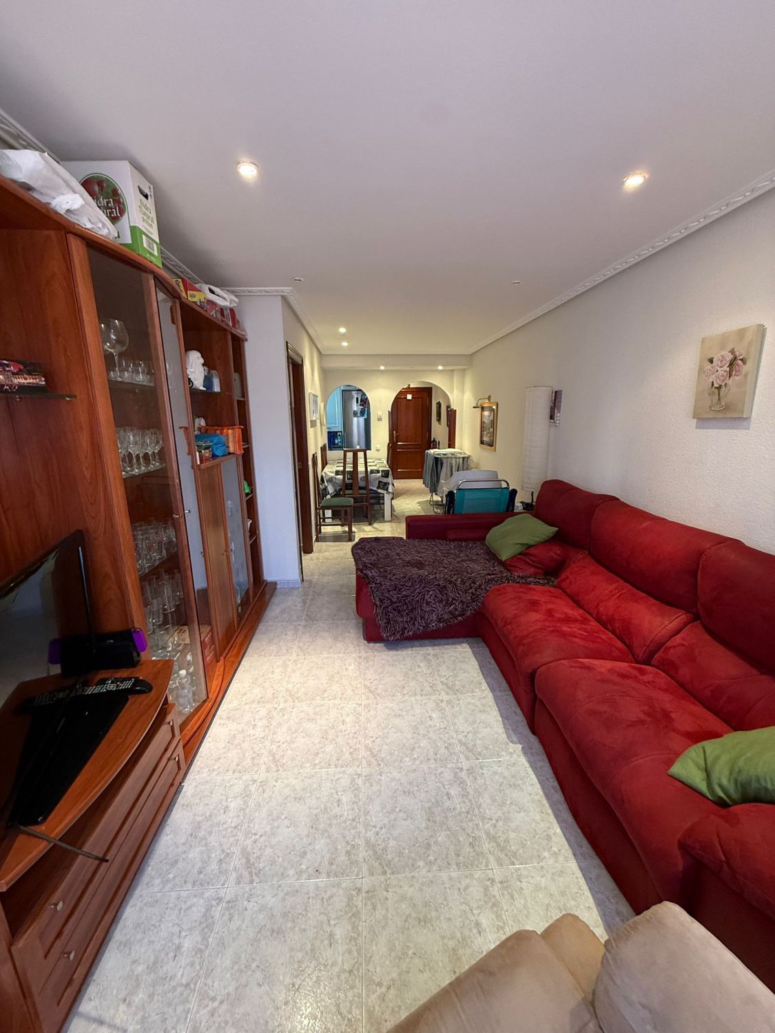Living room of Flat for sale in Noja  with Heating, Terrace and Storage room