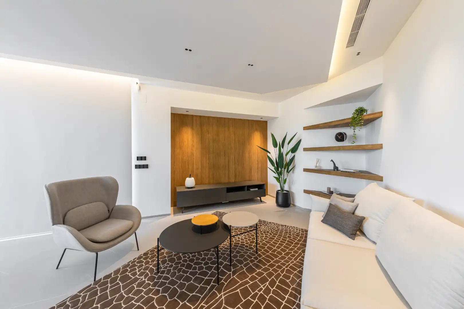 Sala d'estar de Casa o xalet en venda en Benidorm amb Piscina