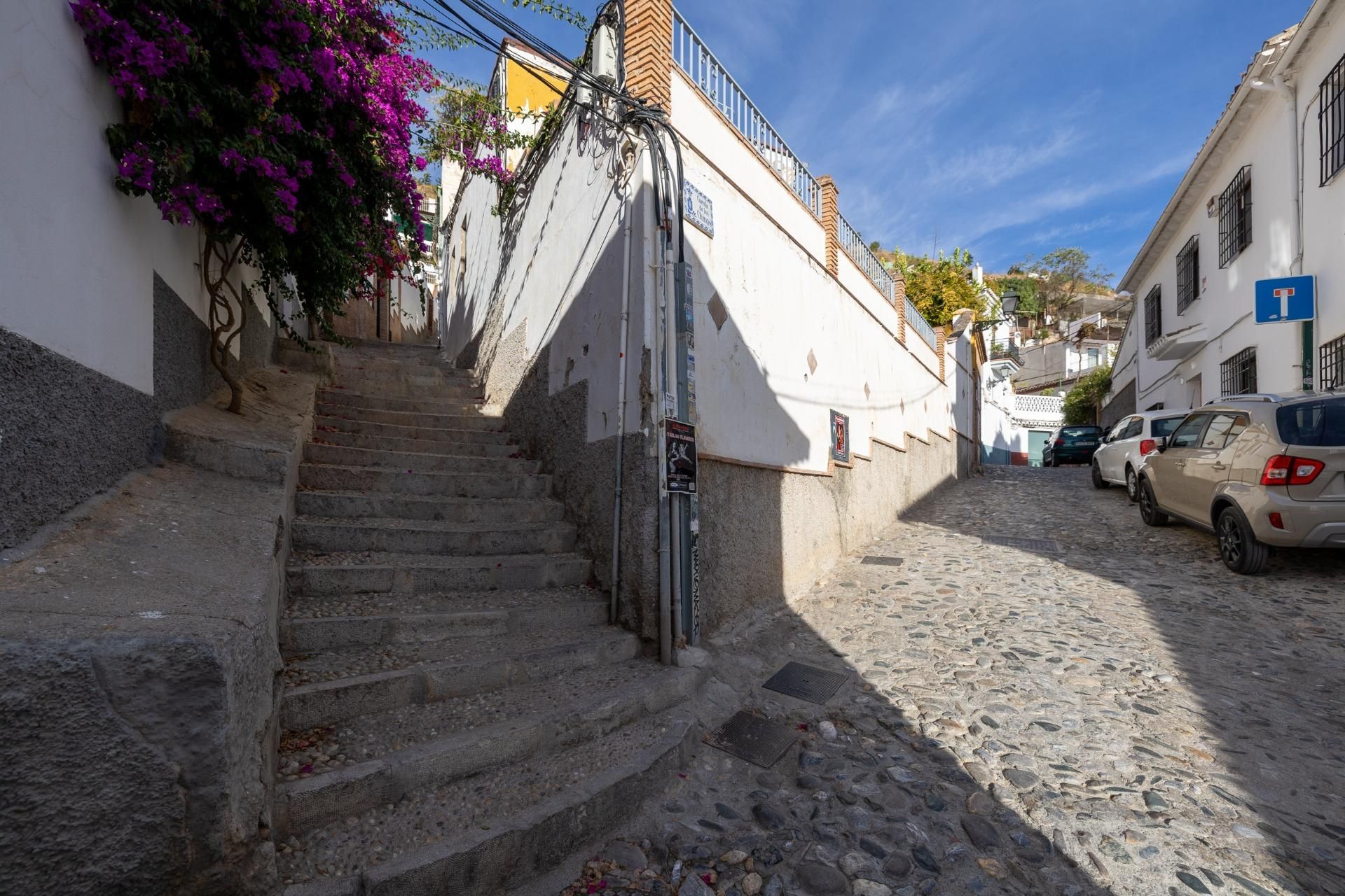 Vista exterior de Casa adosada en venda en  Granada Capital amb Terrassa