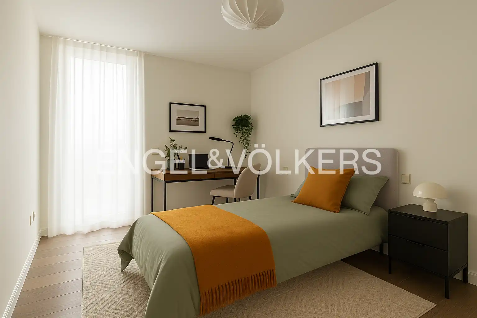 Bedroom of Flat for sale in Valencia  with Air Conditioner, Heating and Terrace