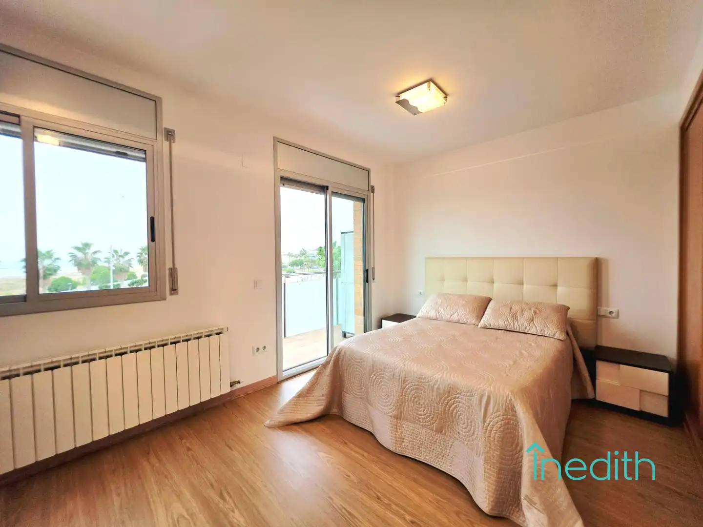 Schlafzimmer von Wohnung zum Verkauf in Cubelles mit Klimaanlage, Heizung und Terrasse