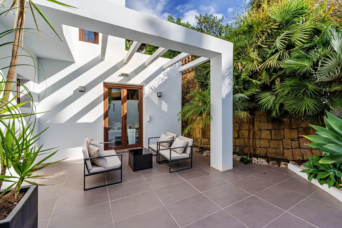 Terraza de Casa o chalet en venta en Marbella con Terraza y Piscina