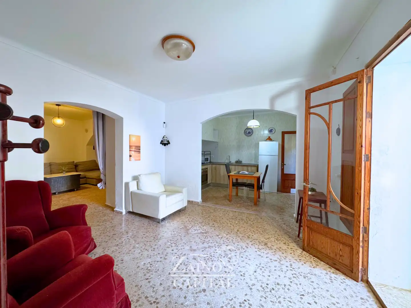 Sala d'estar de Finca rústica en venda en Petra amb Terrassa i Traster