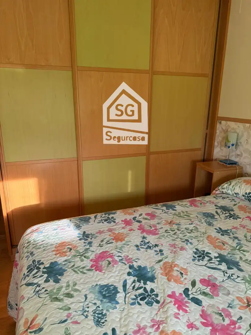 Bedroom of Flat for sale in Ourense Capital   with Heating, Terrace and Storage room