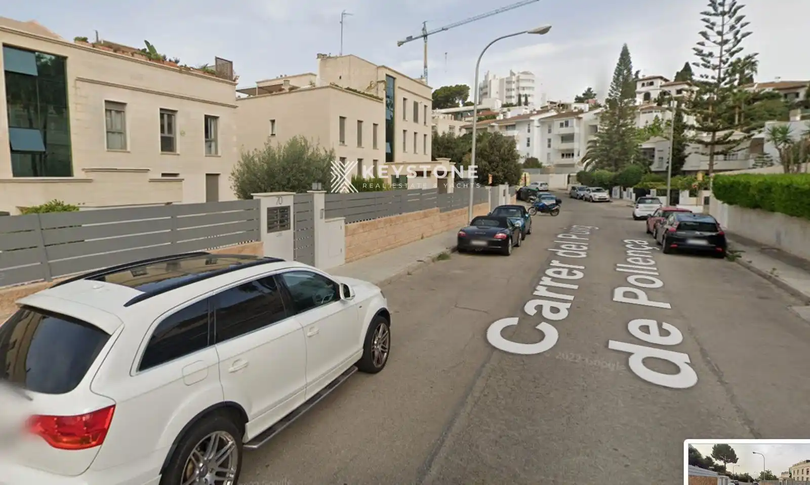 Vista exterior de Àtic de lloguer en  Palma de Mallorca amb Aire condicionat, Calefacció i Terrassa