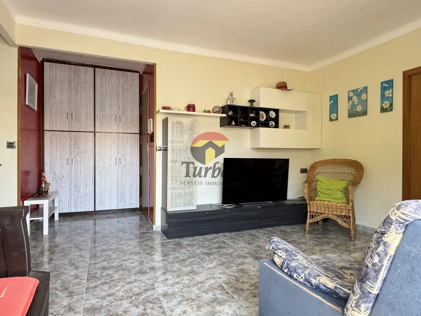 Sala de estar de Piso en venta en Tossa de Mar con Terraza