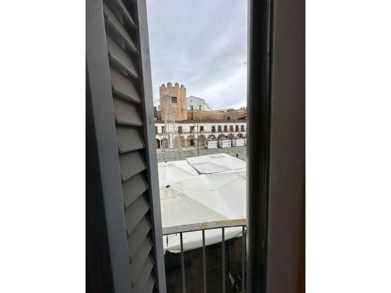 Exterior view of Flat for sale in Badajoz  with Air Conditioner, Heating and Parquet flooring