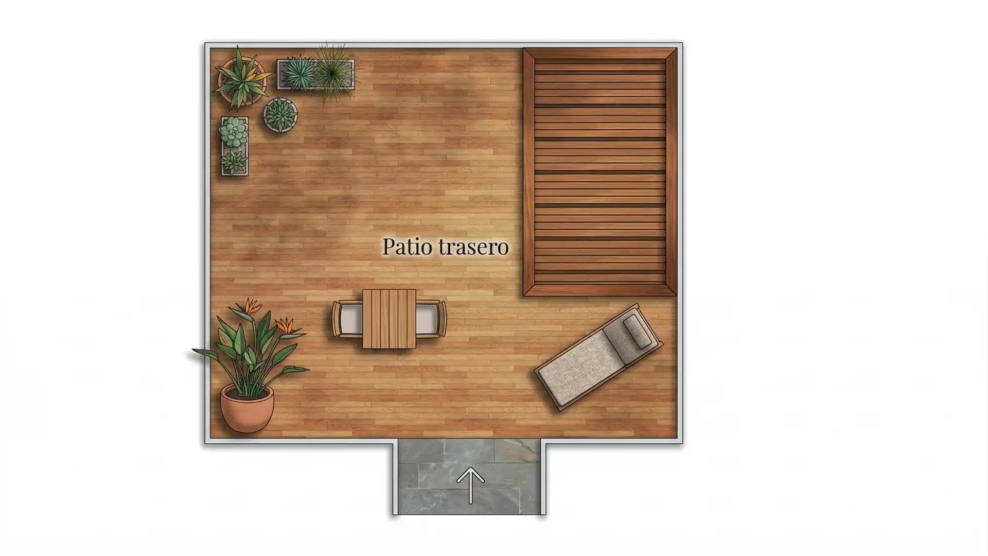 Jardín de Casa adosada en venta en Rivas-Vaciamadrid con Aire acondicionado, Calefacción y Jardín privado