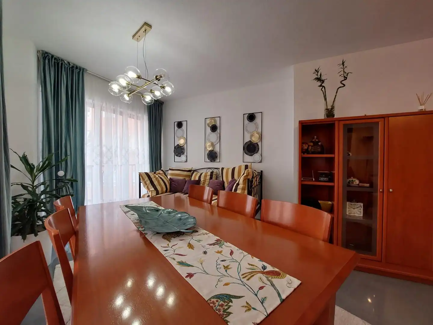 Dining room of Flat for rent in Alicante / Alacant  with Air Conditioner and Furnished