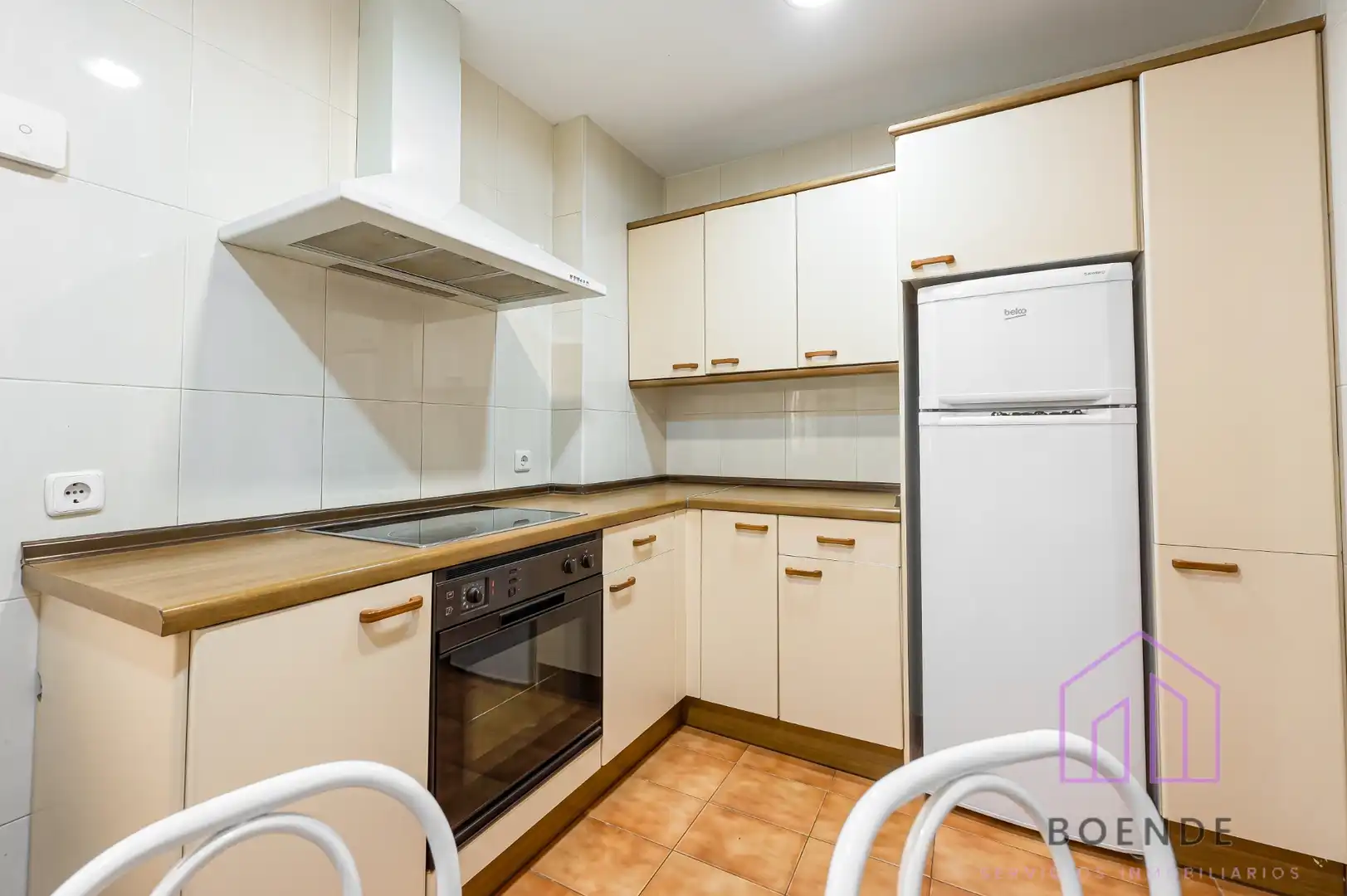 Kitchen of Flat for sale in Madrid  with Air Conditioner, Heating and Parquet flooring