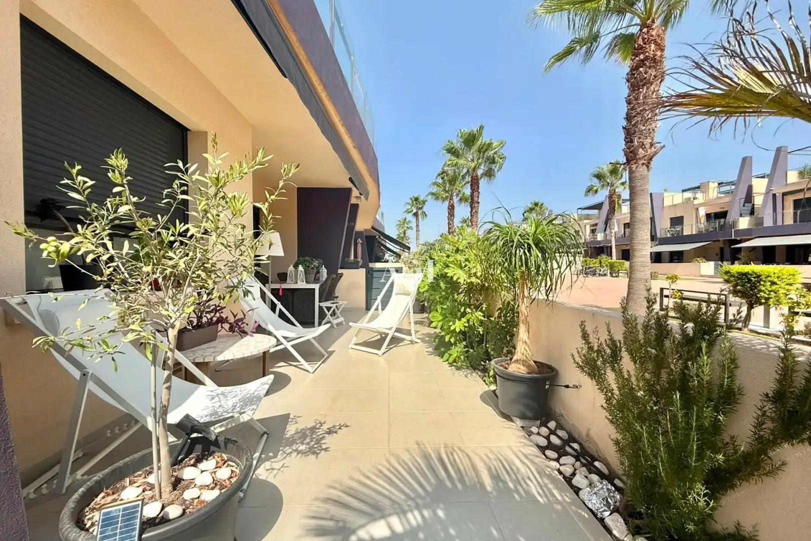 Terrace of Flat for rent in Pilar de la Horadada  with Heating, Private garden and Terrace