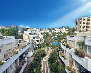 Exterior view of Attic for sale in Marbella  with Air Conditioner, Terrace and Storage room