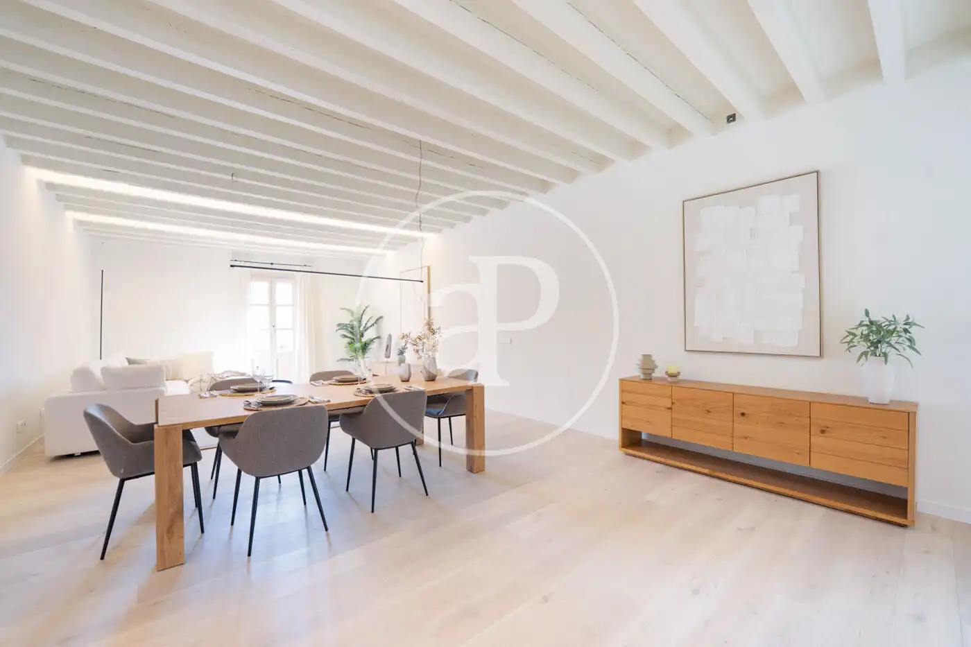 Esszimmer von Wohnung zum Verkauf in  Palma de Mallorca mit Klimaanlage, Heizung und Terrasse