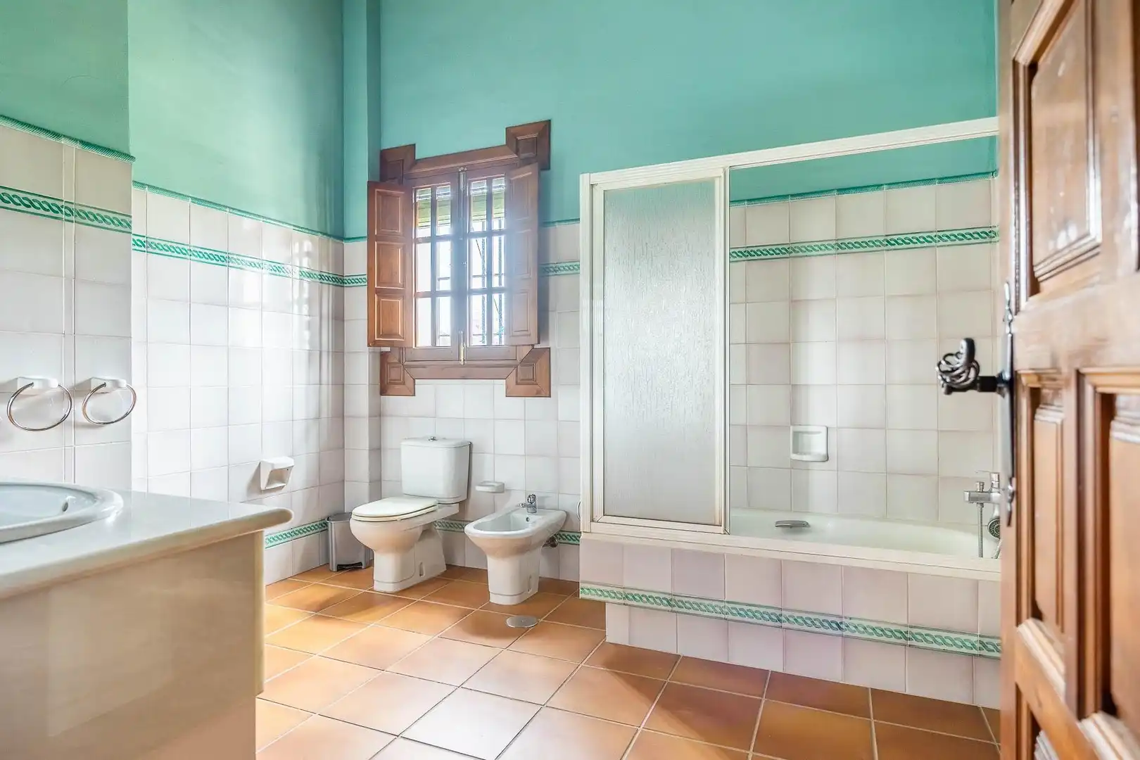 Baño de Finca rústica en venta en Valencina de la Concepción con Jardín privado, Terraza y Trastero