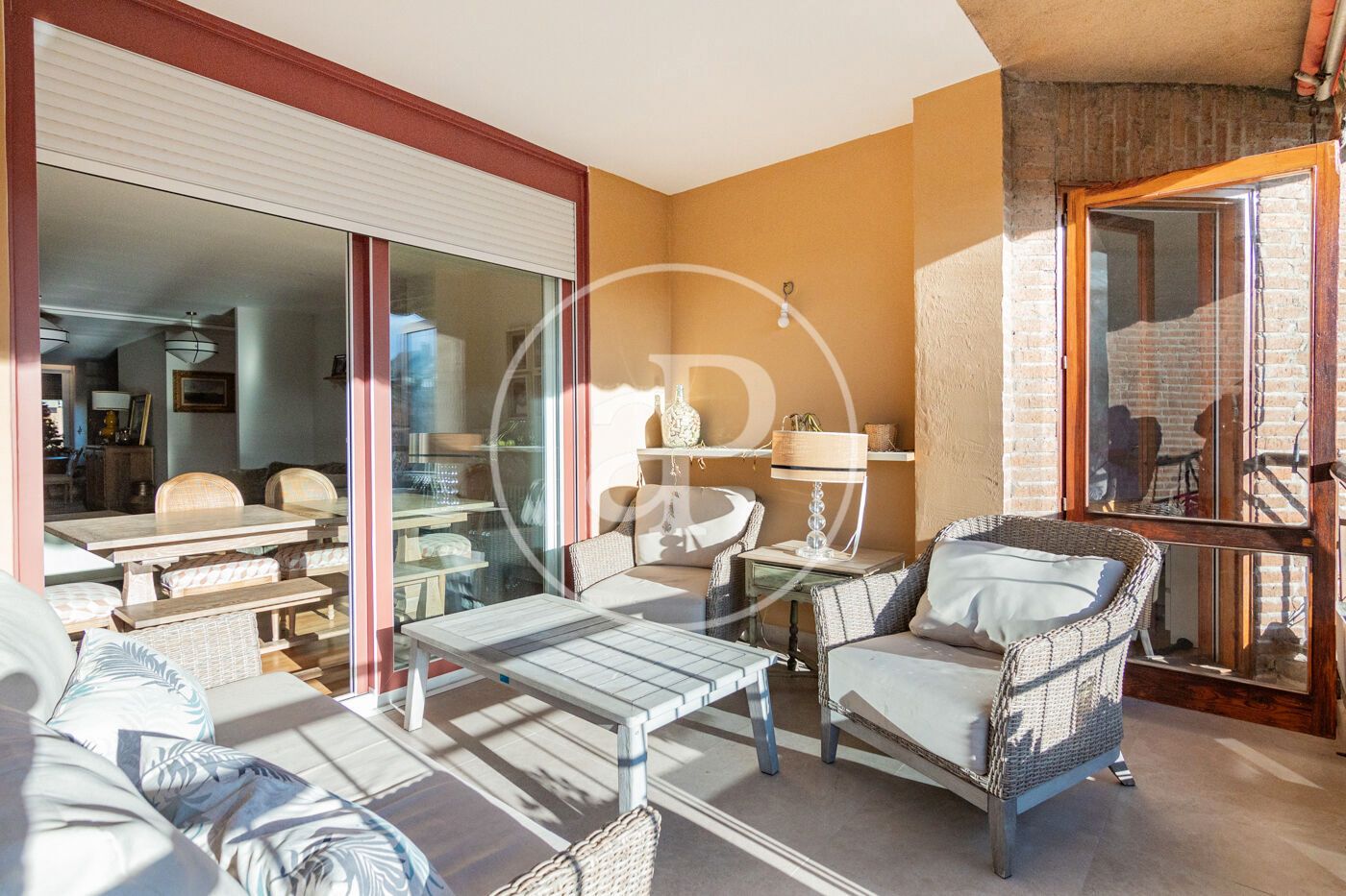 Terrace of Flat for sale in  Madrid Capital  with Heating, Private garden and Terrace