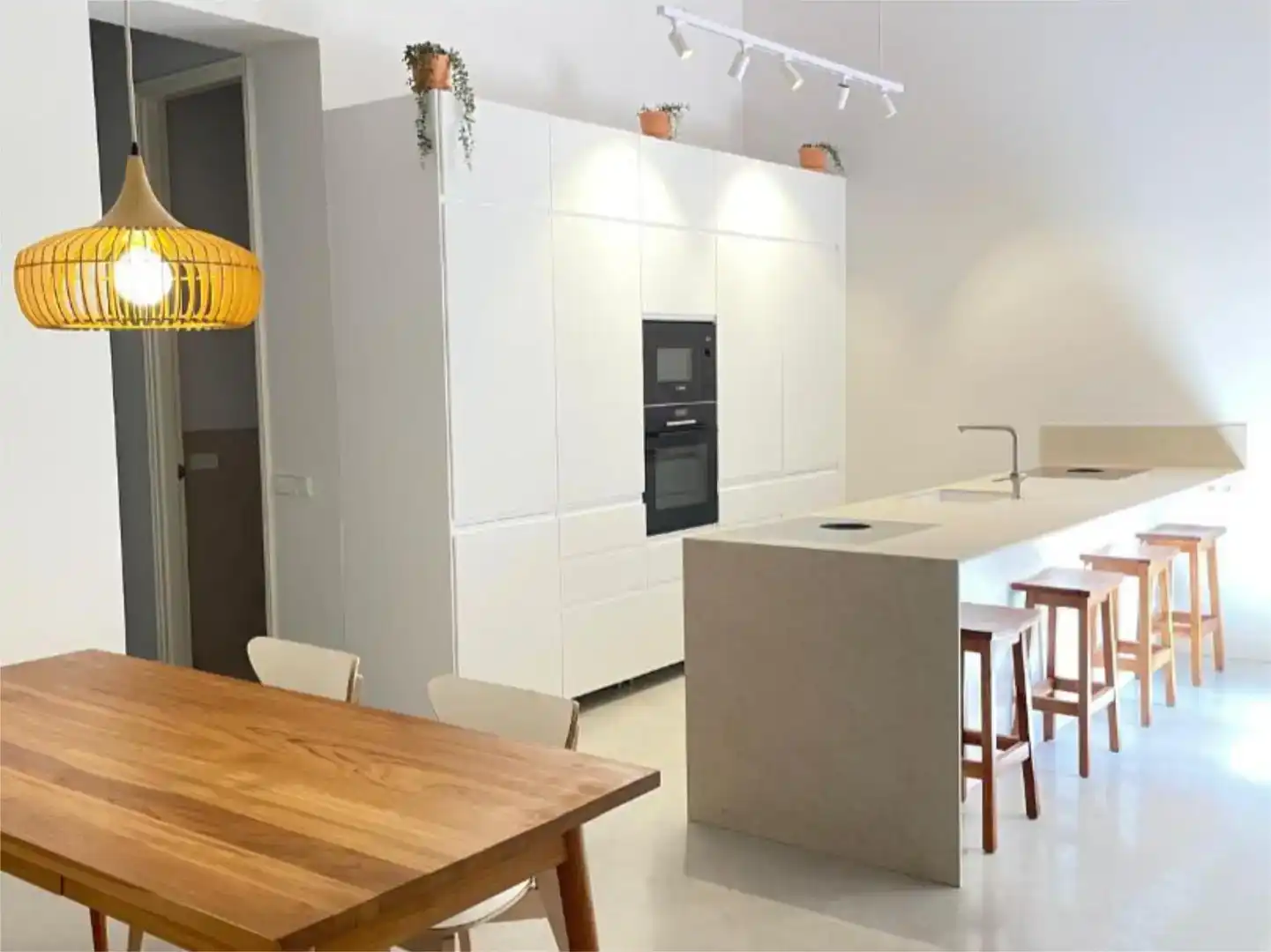 Küche von Wohnung zur untervermieten in Reus mit Klimaanlage, Möbliert und Balkon