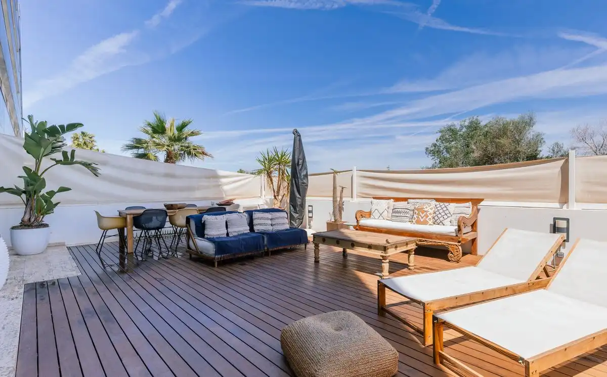 Terrasse von Maisonette zum Verkauf in Eivissa mit Klimaanlage, Heizung und Terrasse