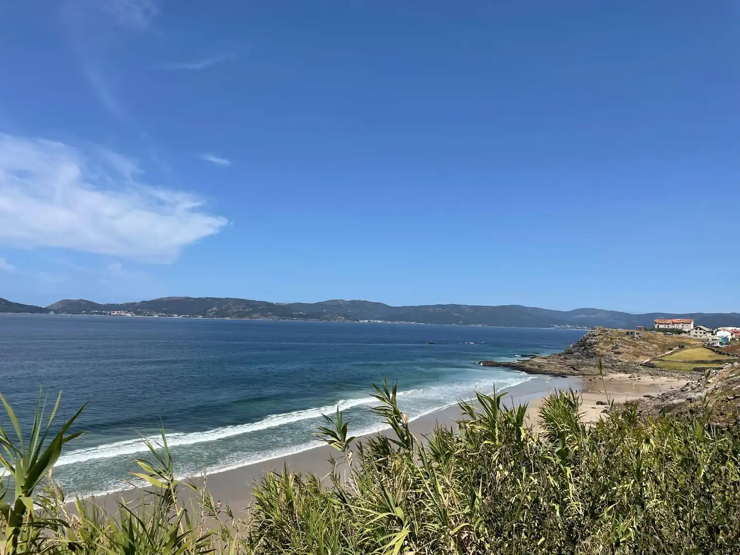 Vista exterior de Casa o chalet en venta en Porto do Son con Jardín privado, Amueblado y Balcón