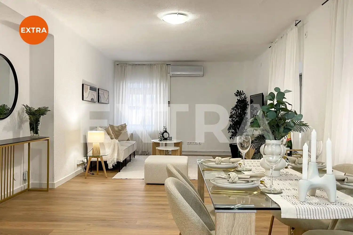 Sala de estar de Piso en venta en Madrid con Calefacción y Alarma