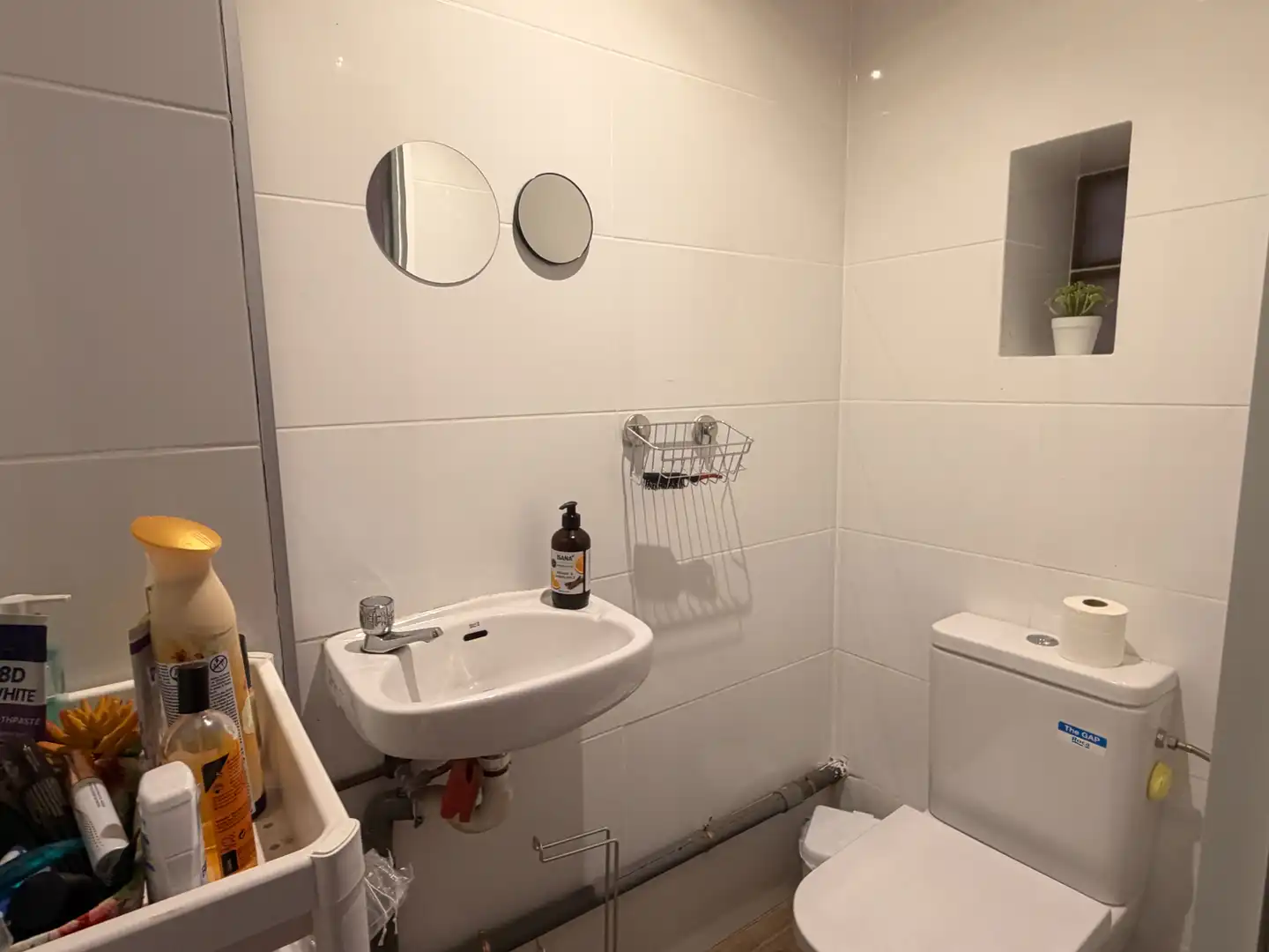 Baño de Local en traspaso en Barcelona con Aire acondicionado, Amueblado y Internet