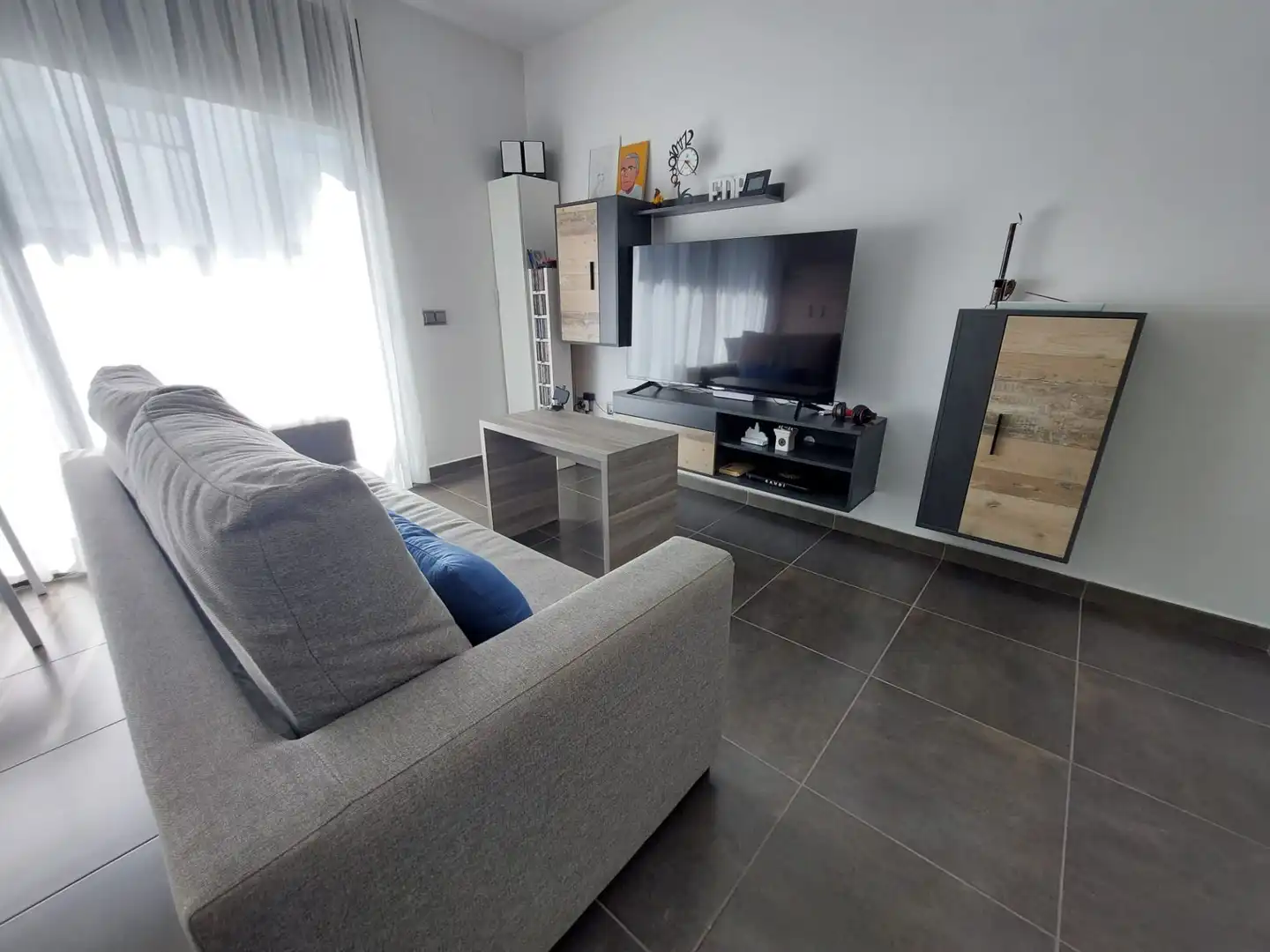 Sala de estar de Apartamento en venta en L'Estartit con Aire acondicionado, Calefacción y Terraza