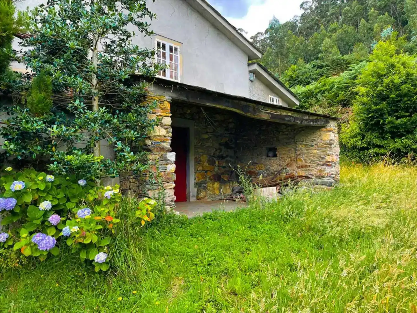 Vista exterior de Casa o xalet en venda en O Vicedo 
