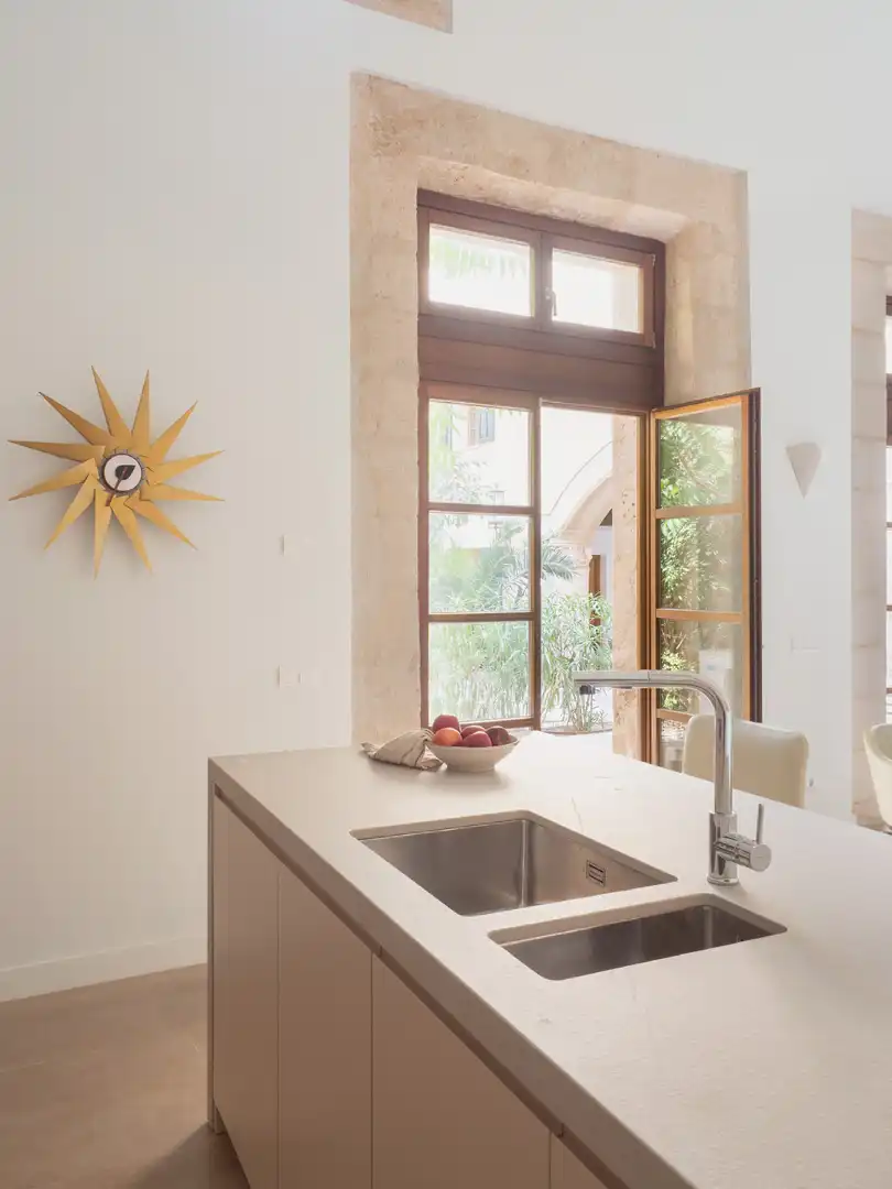 Cocina de Apartamento en venta en  Palma de Mallorca con Aire acondicionado, Jardín privado y Terraza